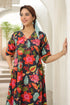 Printed A-Line Midi Ethnic Dresses